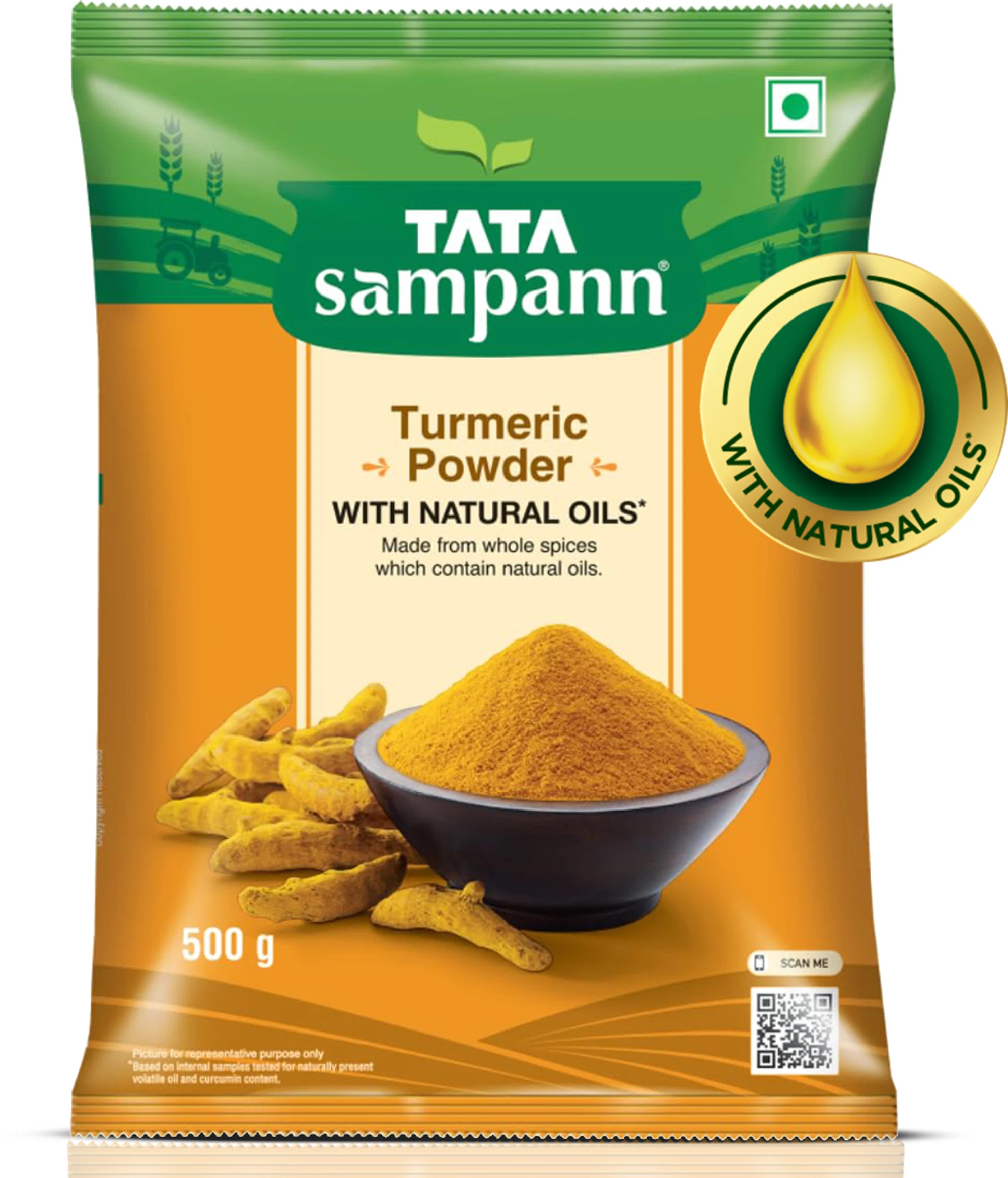 Tata Sampann Turmeric Powder (Haldi) 500 g