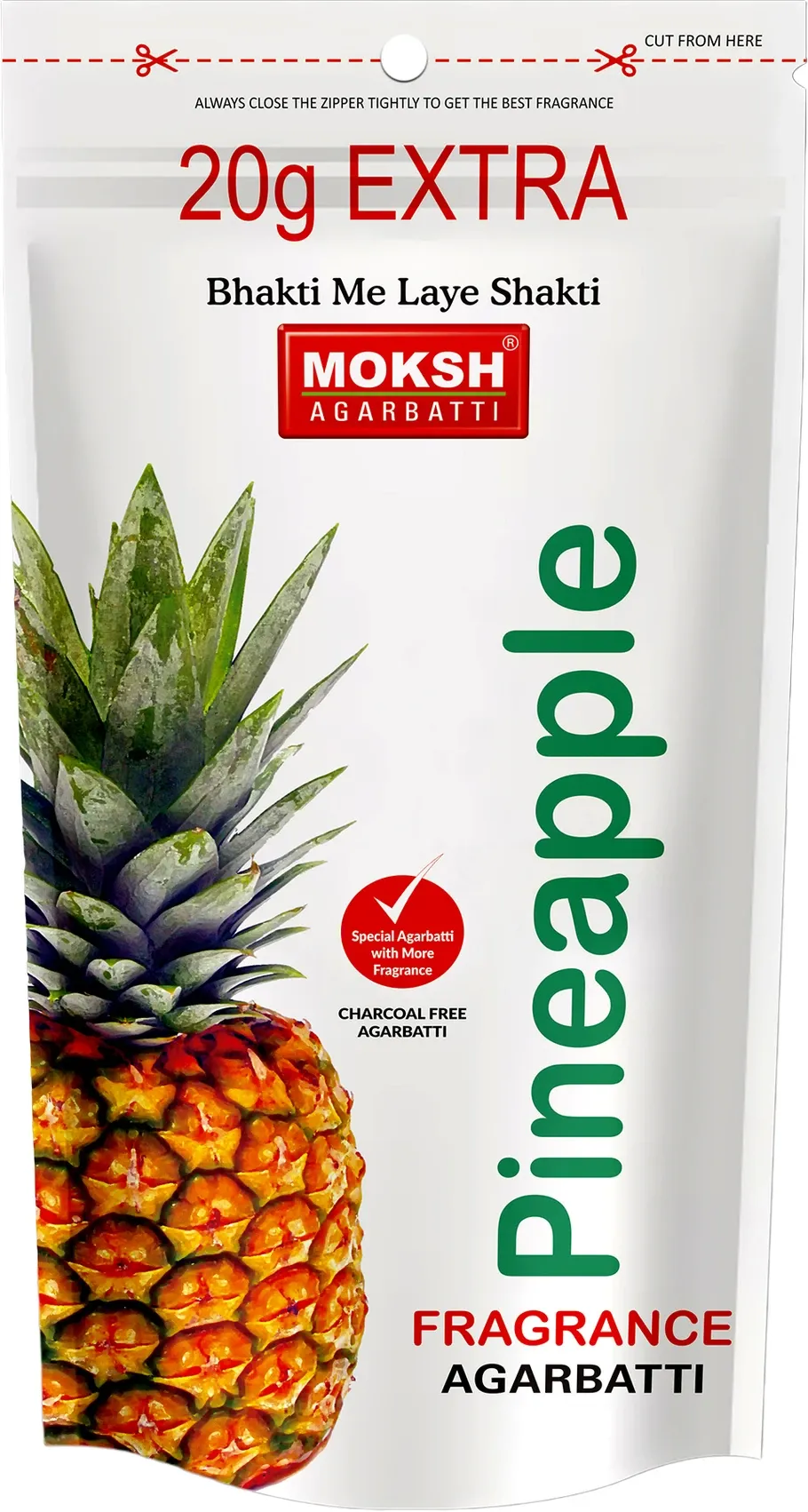 Moksh Pineapple Agarbatti 150 Units